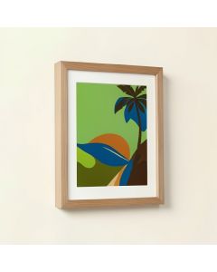 Summer 6 Framed Graphic Art On Wrapped Canvas (synthetic illustration; no displayed measurements)