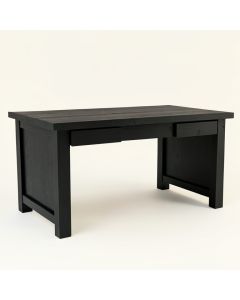 Heath Bluff Empty Workshop Workbench - Black (synthetic illustration; no displayed measurements)