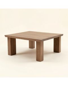 Trestle Coffee Table (synthetic illustration; no displayed measurements)