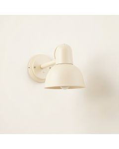 Willow Bridge Wall Sconce Mounted On A Plain Wall - Ivory (synthetic illustration; no displayed measurements)