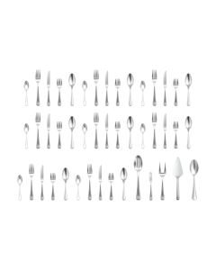 Skaneateles Forty-Five-Piece Flatware Set (synthetic illustration; no displayed measurements)