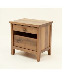Xander C End Table With Storage (synthetic illustration; no displayed measurements)