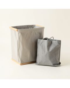 Wren Dell Laundry Sorting Station With Plain Removable Bags - Gray (synthetic illustration; no displayed measurements)