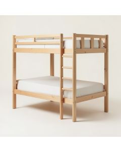 Moorcroft Three-Level Bunk Frame (synthetic illustration; no displayed measurements)