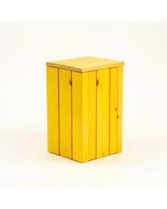 Wide Wood Flower Plant Stand (synthetic illustration; no displayed measurements)