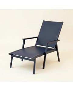 Lake Branch Outdoor Lounge Chair - Navy (synthetic illustration; no displayed measurements)