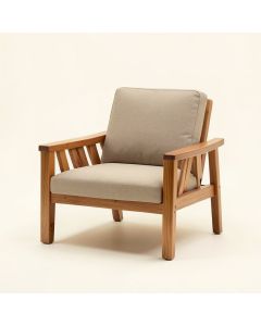 Ligna 25 '' Wide Armchair (synthetic illustration; no displayed measurements)