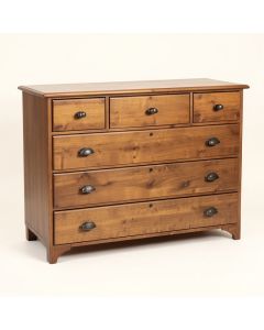 Sanroman 7 Drawer Double Dresser (synthetic illustration; no displayed measurements)
