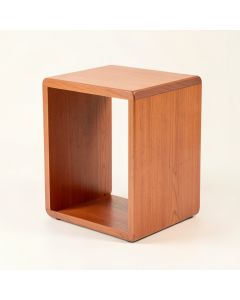 Slate Dale Side Table - Terracotta (synthetic illustration; no displayed measurements)