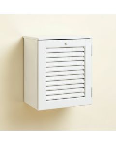 Linden Brook Wall-Mounted Laundry Cabinet - White (synthetic illustration; no displayed measurements)