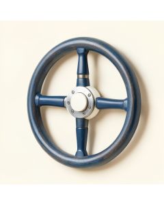 Nautical Boat Ship Steering Wheel Wall Décor (synthetic illustration; no displayed measurements)
