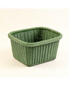 Cedar Arc Empty Storage Basket (synthetic illustration; no displayed measurements)