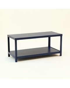 Dawn Bluff Narrow Outdoor Storage Bench - Navy (synthetic illustration; no displayed measurements)