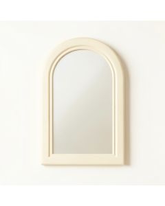 Harbor Canyon Framed Wall Mirror - Cream (synthetic illustration; no displayed measurements)