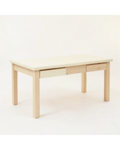 Spruce Canyon Empty Workshop Workbench - Cream (synthetic illustration; no displayed measurements)