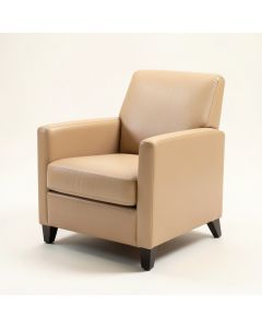 Cron Upholstered Arm Chair In Almond (synthetic illustration; no displayed measurements)