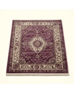 Sanjeev Hand-Tufted Wool Ink/Plum Area Rug (synthetic illustration; no displayed measurements)