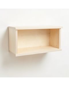 Birch Branch Wall-Mounted Shelf - Ivory (synthetic illustration; no displayed measurements)