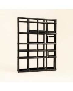 Elm Bridge Empty Vertical Garden Frame - Black (synthetic illustration; no displayed measurements)