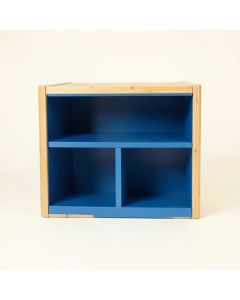 Field Bluff Low Toy Storage Unit - Blue (synthetic illustration; no displayed measurements)