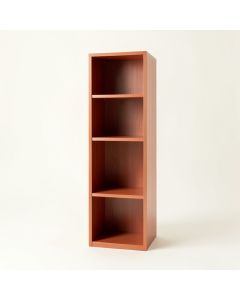 Sage Arc Narrow Cubby Tower - Terracotta (synthetic illustration; no displayed measurements)