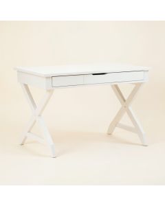 Reed Arc Writing Desk - White (synthetic illustration; no displayed measurements)