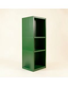 Fern Bend Narrow Cubby Tower - Green (synthetic illustration; no displayed measurements)
