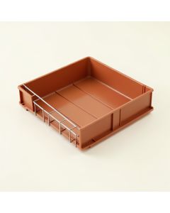 Hill Canyon Empty Under-Desk Cable Tray - Terracotta (synthetic illustration; no displayed measurements)