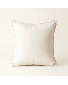 Maple Crest Filled Accent Pillow - Ivory (synthetic illustration; no displayed measurements)