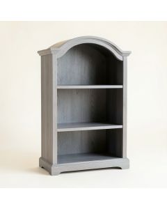 Dawn Bend Freestanding Bookcase - Gray (synthetic illustration; no displayed measurements)