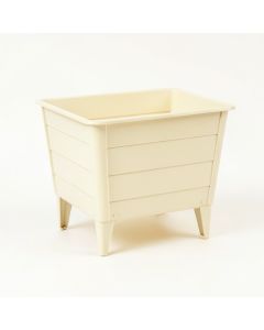 Stone Brook Empty Raised Planter - Cream (synthetic illustration; no displayed measurements)