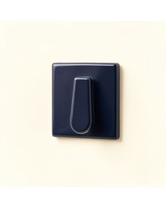 Moss Arc Wall-Mounted Robe Hook - Navy (synthetic illustration; no displayed measurements)