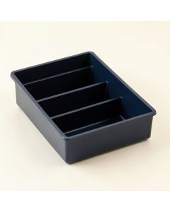 Heath Arc Empty Pantry Drawer Organizer Insert - Navy (synthetic illustration; no displayed measurements)