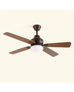 4 - Blade Standard Ceiling Fan (synthetic illustration; no displayed measurements)