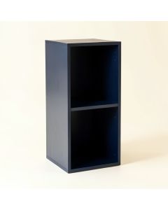 Pine Brook Narrow Cubby Tower - Navy (synthetic illustration; no displayed measurements)