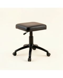 Height-Adjustable Stool Salon Chair (synthetic illustration; no displayed measurements)
