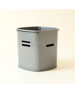 Aspen Crossing Closed Garden Compost Bin - Gray (synthetic illustration; no displayed measurements)