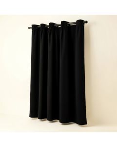 Odetta Ogee Extreme 100 % Geometric Max Blackout Thermal Grommet Single Curtain Panel (synthetic illustration; no displayed measurements)