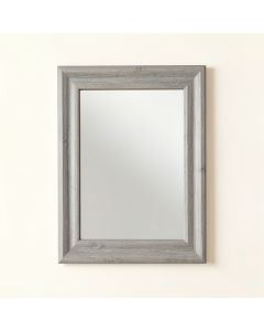 Juniper Canyon Framed Wall Mirror - Gray (synthetic illustration; no displayed measurements)