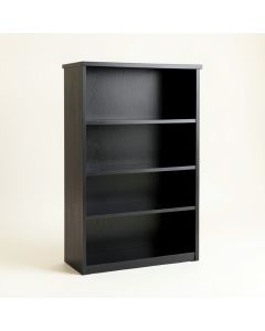 Bay Crest Freestanding Bookcase - Black (synthetic illustration; no displayed measurements)