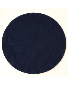 Ridge Bluff Round Area Rug - Navy (synthetic illustration; no displayed measurements)