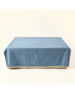 Willow Edge Flat Bed Sheet - Blue (synthetic illustration; no displayed measurements)