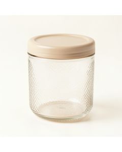 Glen Brook Storage Canister With Lid - Beige (synthetic illustration; no displayed measurements)