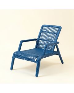 Ridge Bridge Outdoor Lounge Chair - Blue (synthetic illustration; no displayed measurements)
