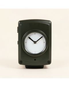 Acanthus Indoor/Outdoor Wall Clock And Thermometer (synthetic illustration; no displayed measurements)