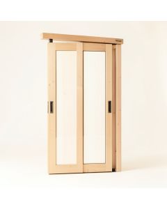 Planum Glass Sliding Closet Door (synthetic illustration; no displayed measurements)