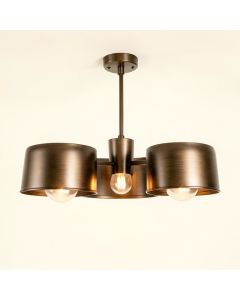 Tadwick 3 - Light Unique Drum Chandelier (synthetic illustration; no displayed measurements)