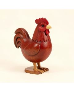 Delfina Wood Little Rooster Puppet (synthetic illustration; no displayed measurements)