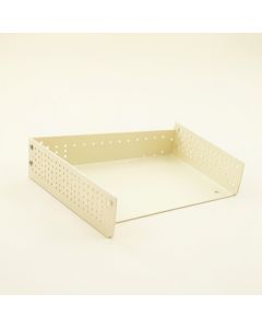 Rowan Field Empty Under-Desk Cable Tray - Ivory (synthetic illustration; no displayed measurements)