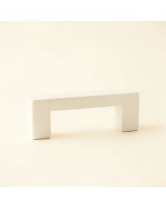 Dune Crossing Cabinet Handle Without Packaging - White (synthetic illustration; no displayed measurements)